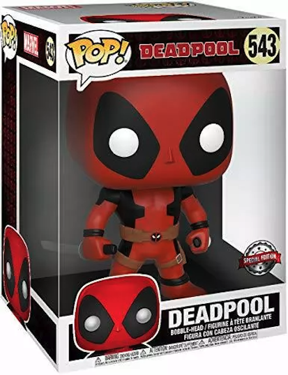 Figurina - Pop! Jumbo Deadpool: Deadpool (with Swords) | Funko