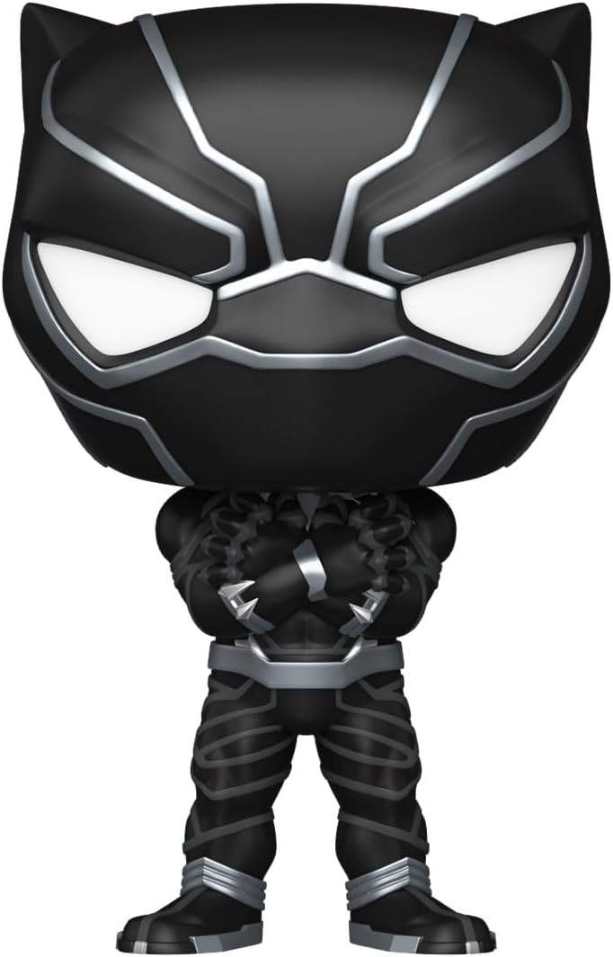 Figurina - Pop! Marvel - Black Panter (Bobblehead) | Funko