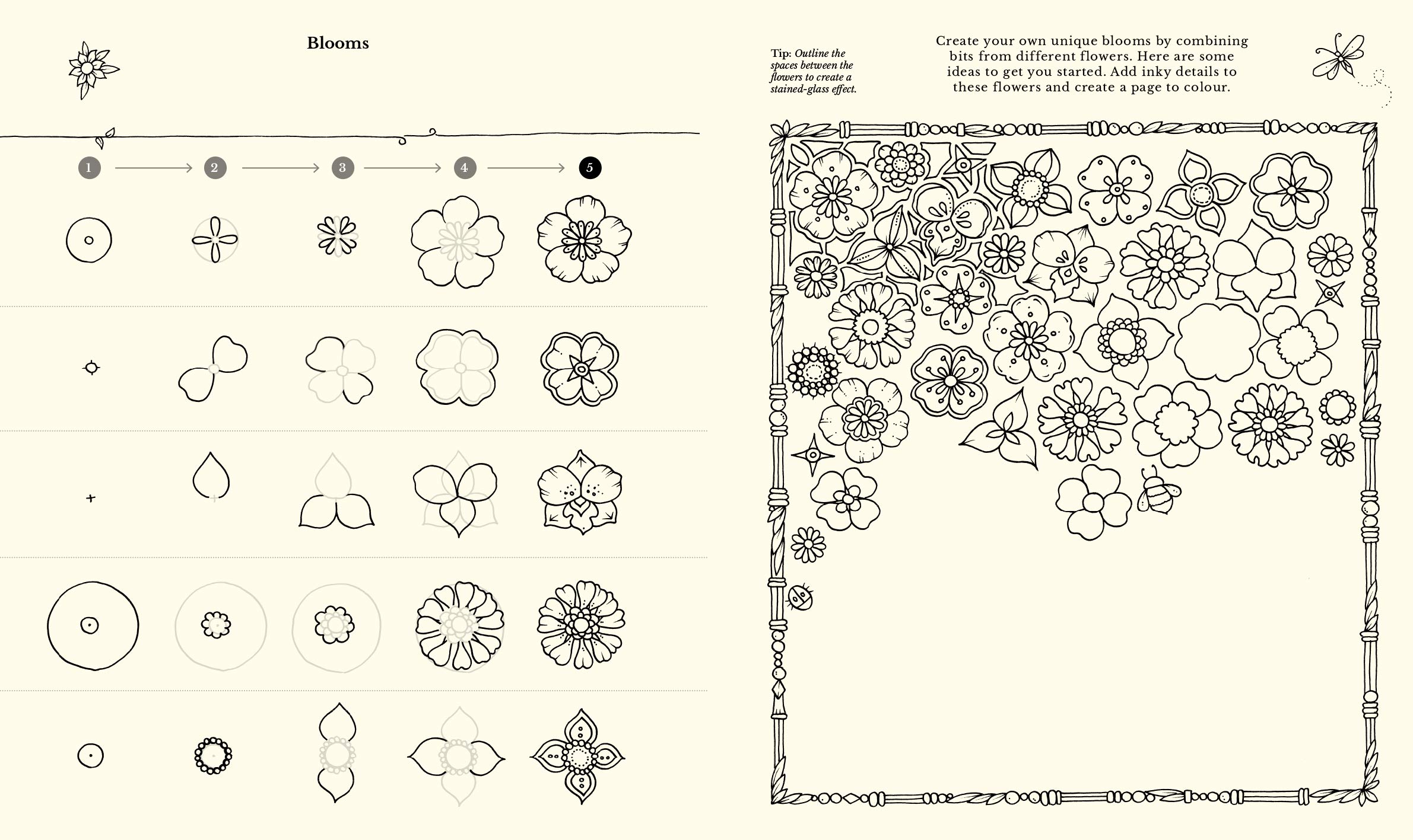 How to Draw Inky Wonderlands | Johanna Basford - 3 | YEO