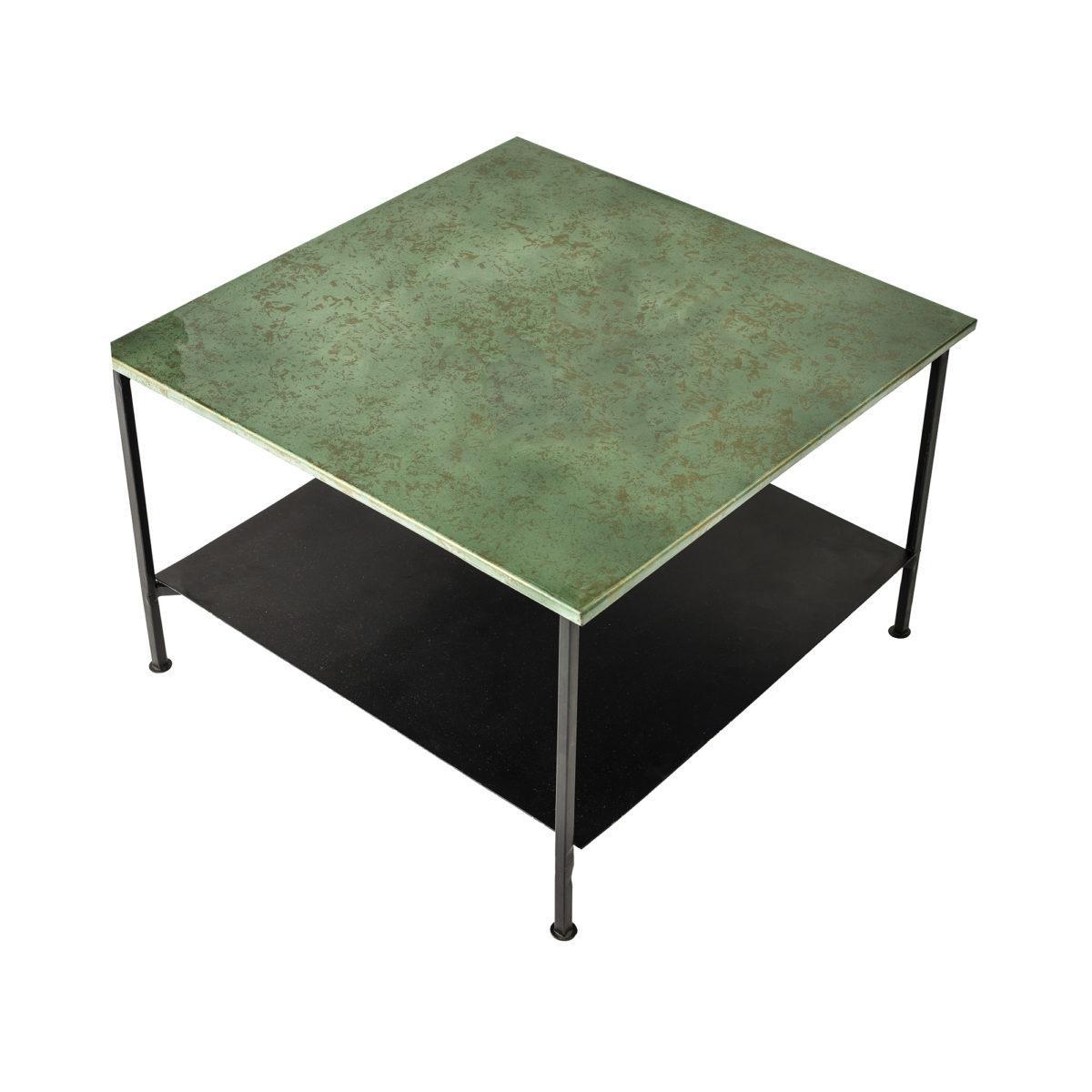 Masuta cafea - Bene Coffee Table Metal Green | Bloomingville - 2 | YEO