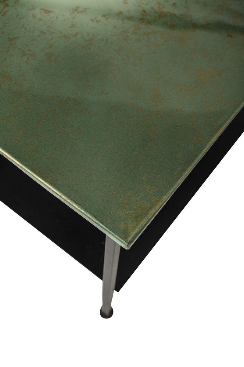 Masuta cafea - Bene Coffee Table Metal Green | Bloomingville - 1 | YEO