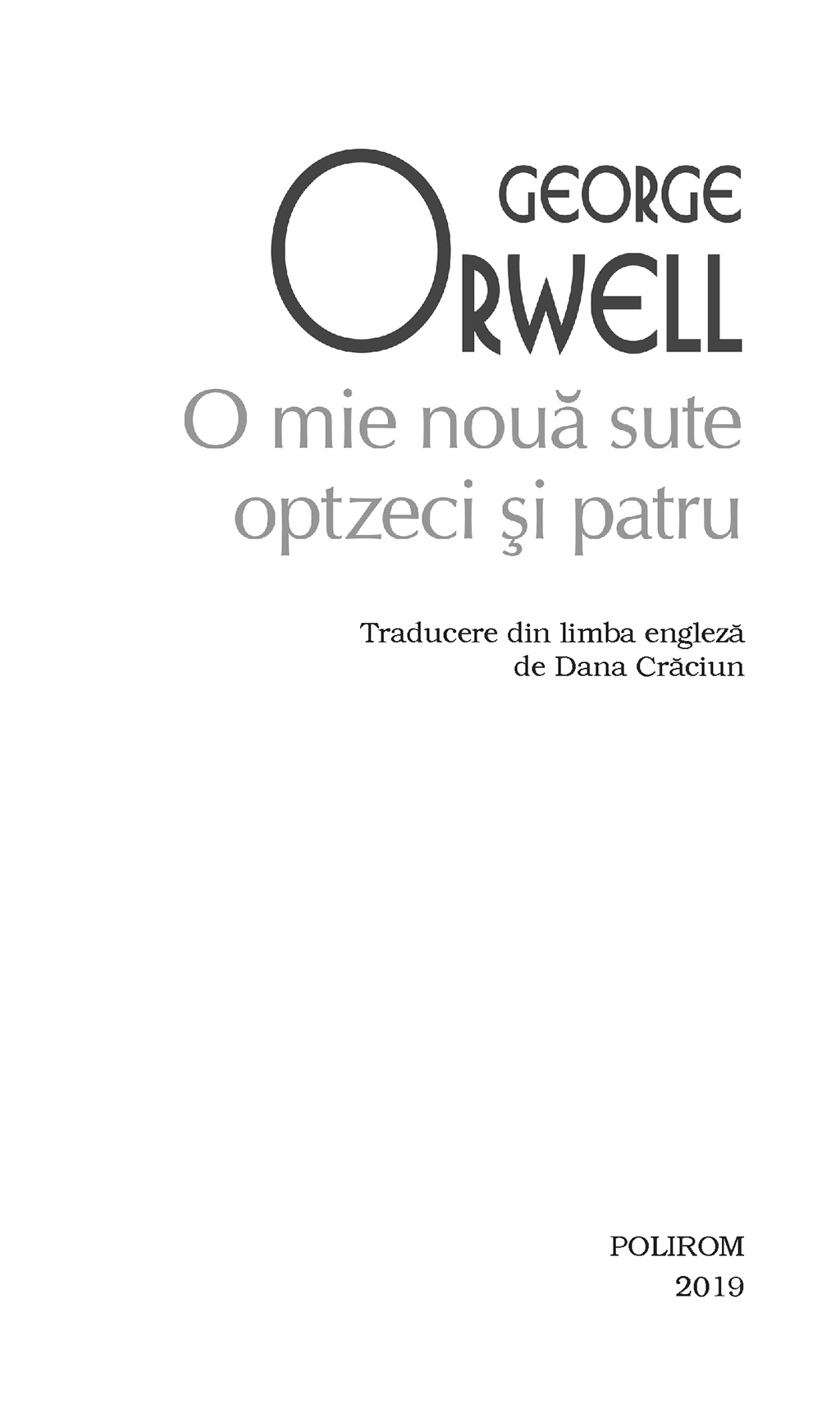 1984 - O mie noua sute optzeci si patru | George Orwell - 1 | YEO