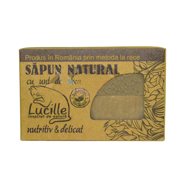Sapun natural - Unt de shea, nutritiv si delicat | Lucille