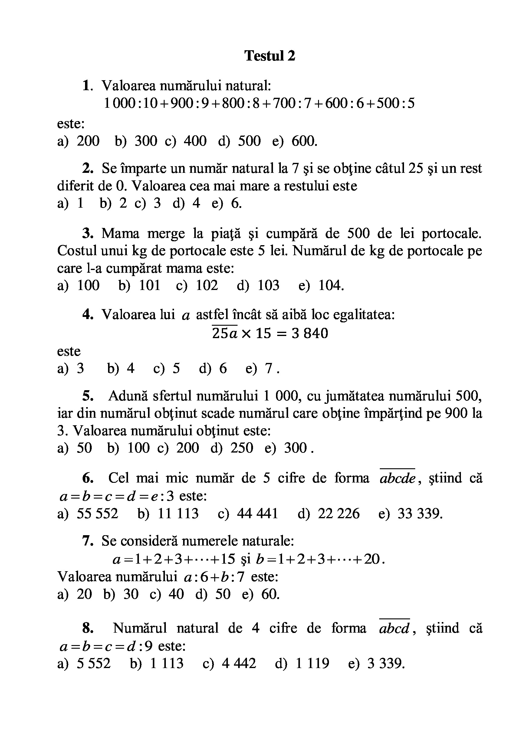 Sa invatam rapid matematica, clasa a IV-a | Gheorghe Adalbert Schneider - 5 | YEO