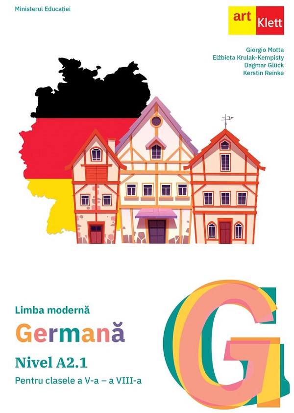 Limba moderna germana. Nivel A2.1 - Clasele 5-8 - Manual | Giorgio Motta, Kerstin Reinke, Dagmar Gluck, Elzbieta Krulak-Kempisty