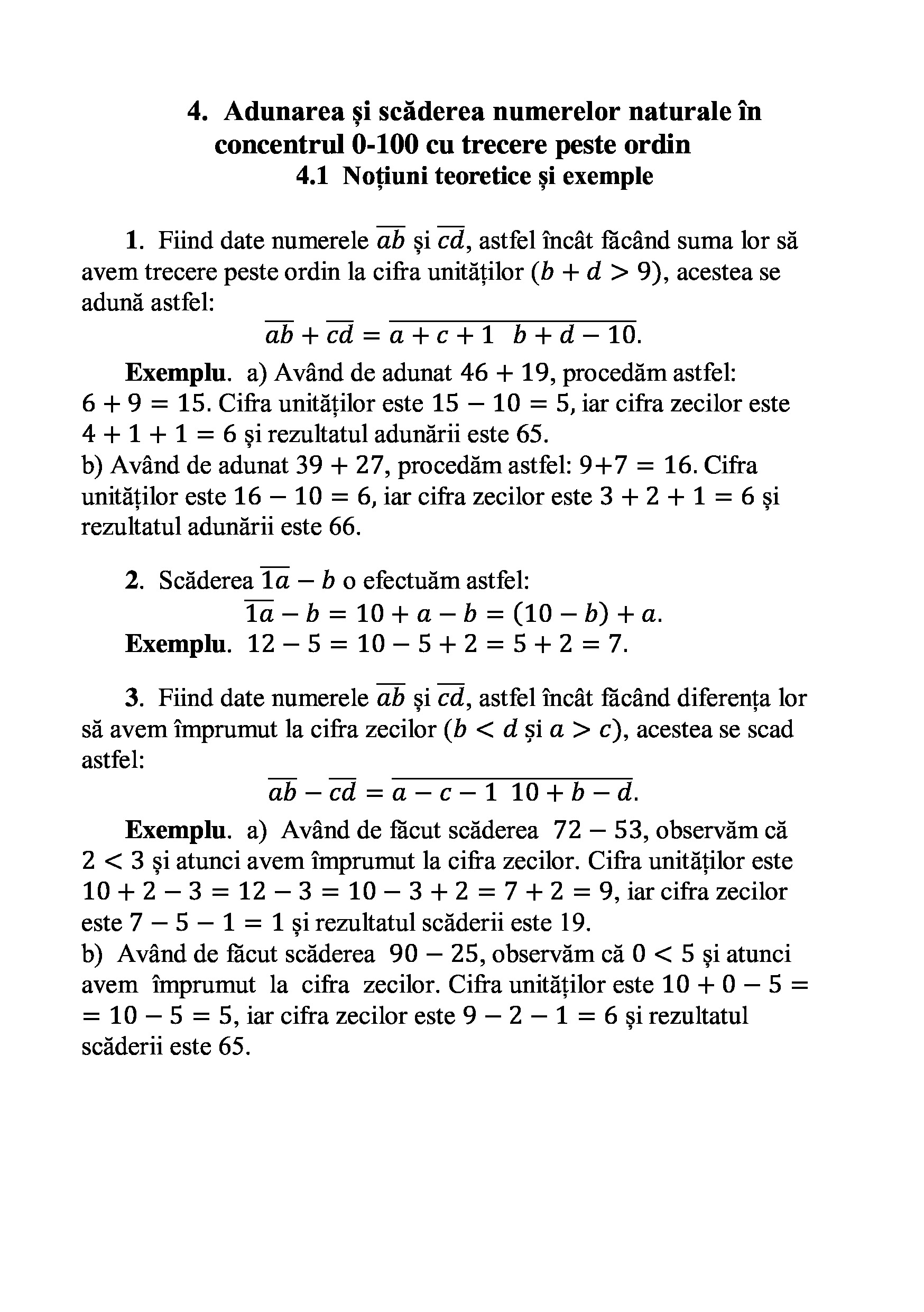 Sa invatam rapid matematica, clasele I – IV | Gheorghe Adalbert Schneider