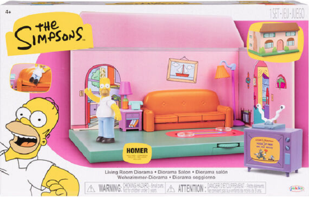 Set de joaca cu figurine - Casa familiei Simpsons | Jakks Pacific - 4 | YEO