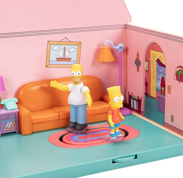 Set de joaca cu figurine - Casa familiei Simpsons | Jakks Pacific - 1 | YEO