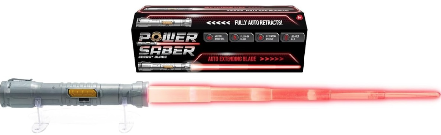 Jucarie - Power Saber - Sabie interactiva, Rosu | Power Saber - 1 | YEO