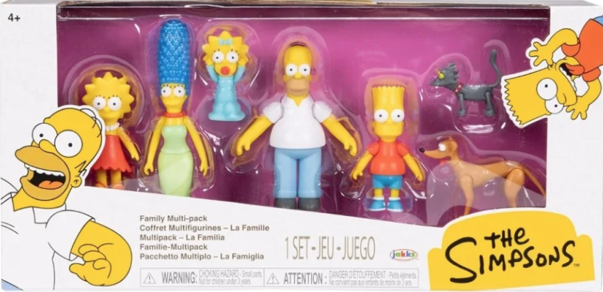 Set 7 figurine - The Simpsons | Jakks Pacific - 3 | YEO