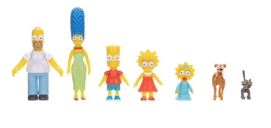 Set 7 figurine - The Simpsons | Jakks Pacific - 1 | YEO