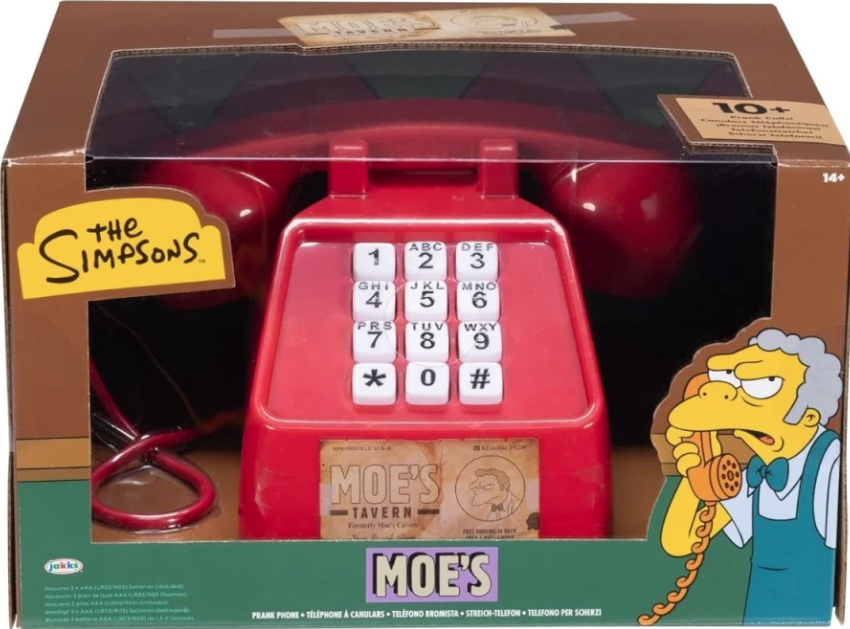 Jucarie - The Simpsons - Telefonul lui Moe cu peste 10 farse incluse, engleza |  Jakks Pacific - 3 | YEO