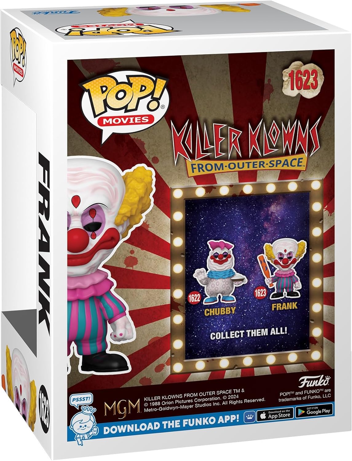 Figurina - Pop! Killer Klowns From Outer Space - Frank | Funko - 1 | YEO