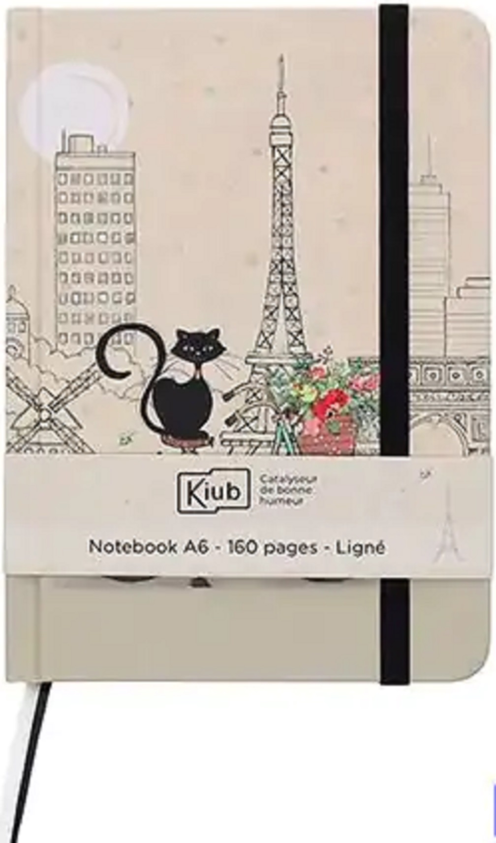 Carnet A6 - Bug Art - Chat velo | Kiub