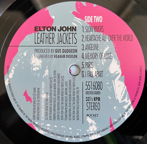 Leather Jackets - Vinyl | Elton John - 2 | YEO