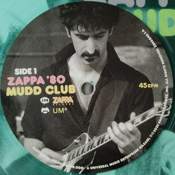 Zappa \'80 Mudd Club - Vinyl | Frank Zappa - 2 | YEO