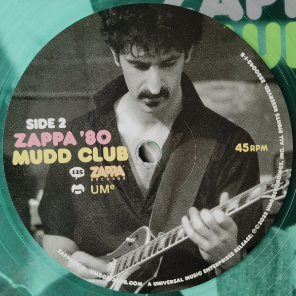 Zappa \'80 Mudd Club - Vinyl | Frank Zappa - 3 | YEO