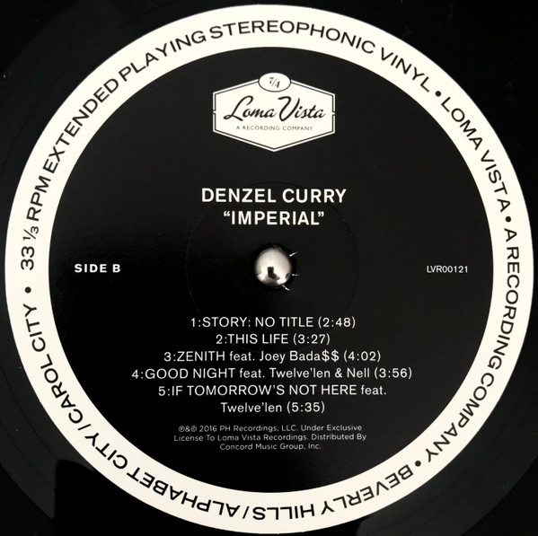 Imperial - Vinyl | Denzel Curry - 2 | YEO