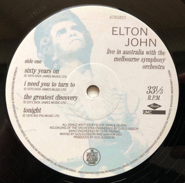 Live In Australia - Vinyl | Elton John - 1 | YEO