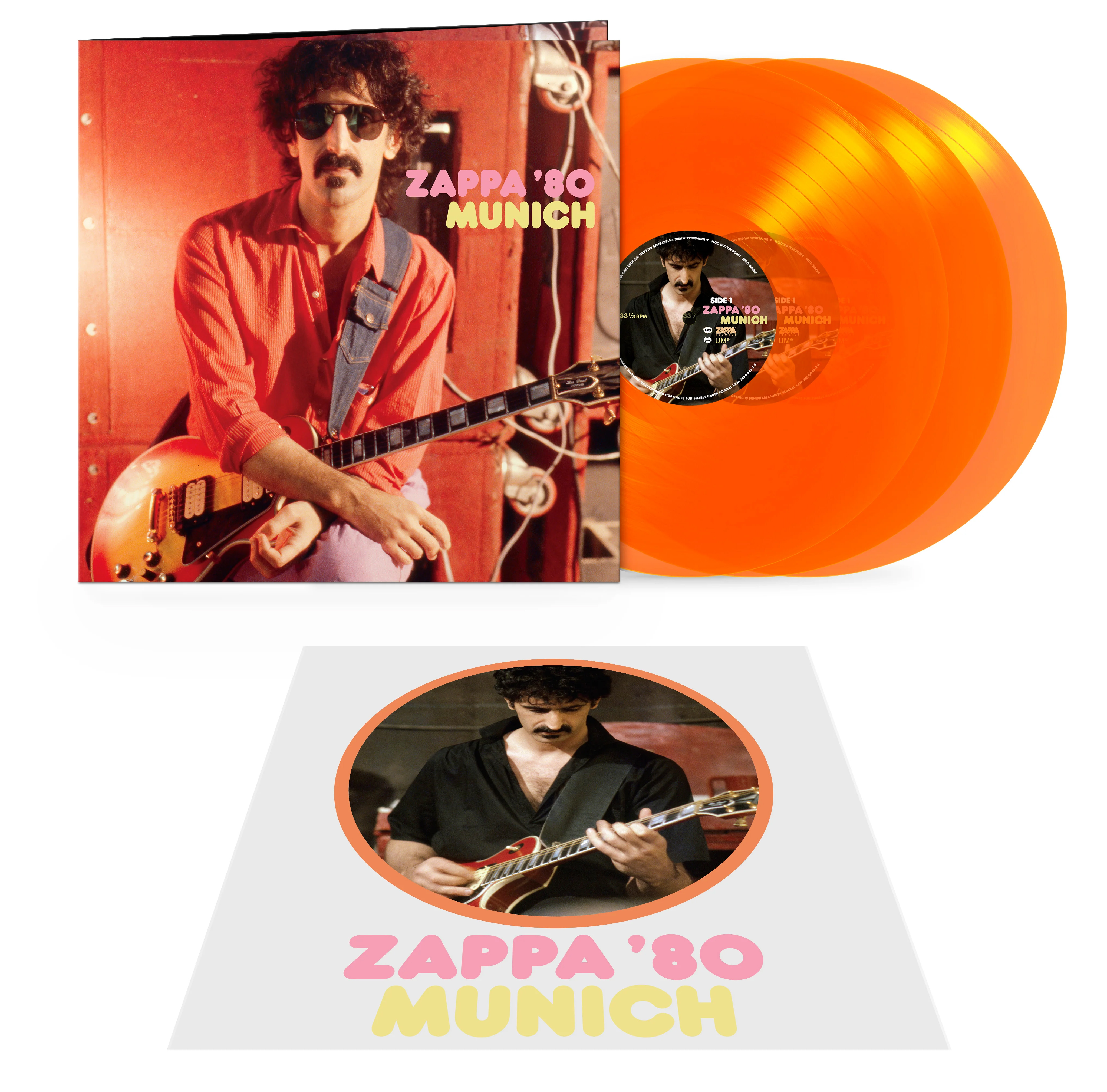 Zappa \'80 Munich (Clear Orange Vinyl) | Frank Zappa