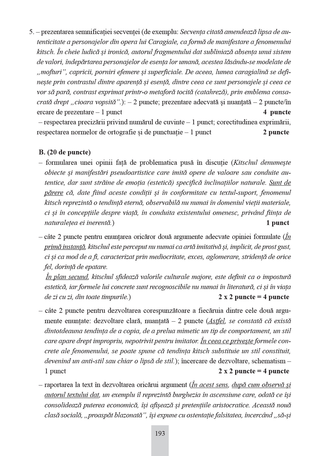 Bacalaureat 2025 - Limba si literatura romana | Monica Cristina Anisie, Constantin Ciprian Nistor, Georgiana Andreea Nistor - 4 | YEO