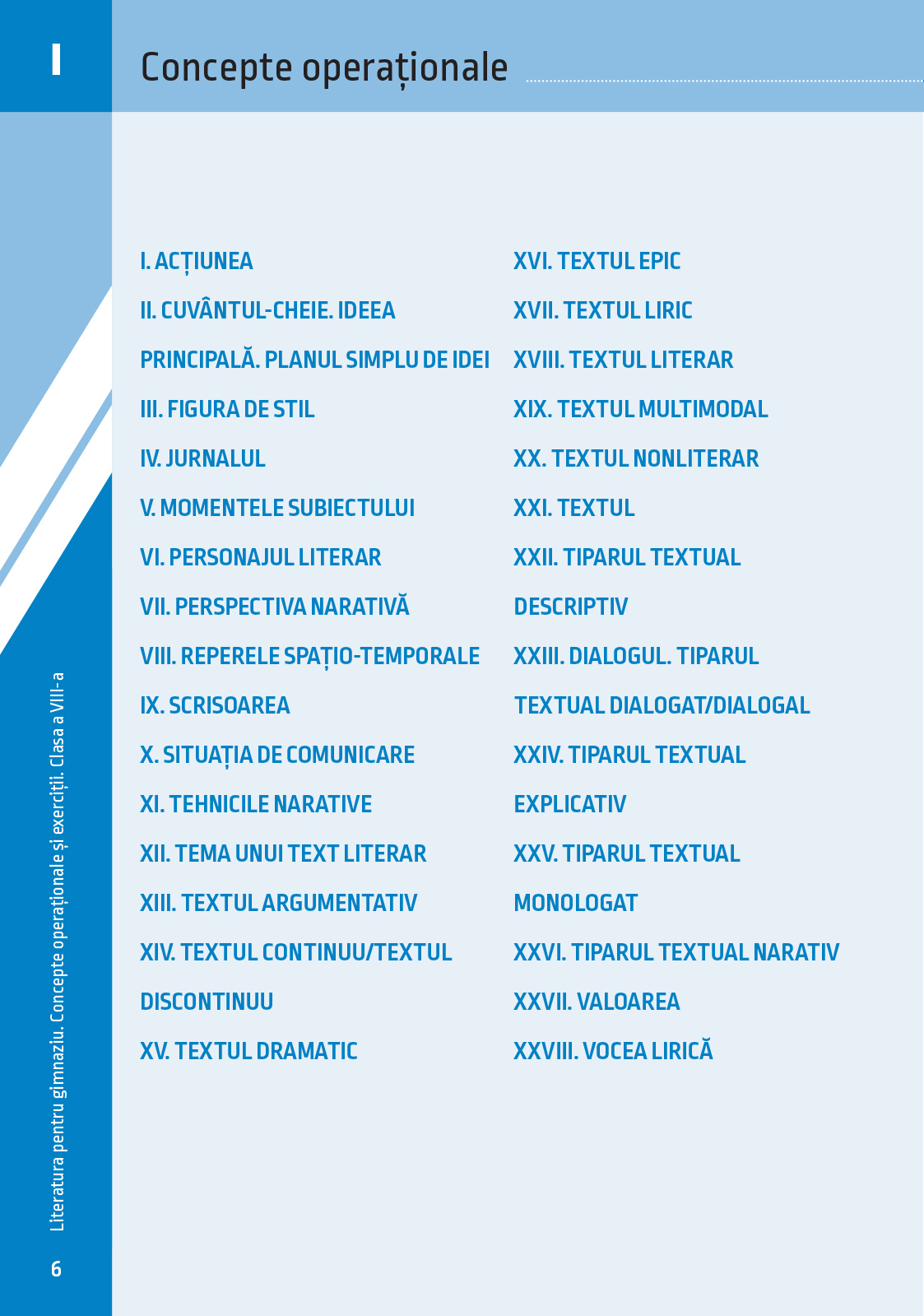 Literatura pentru gimnaziu. Concepte operationale si exercitii. Clasa a VIII-a | Irina-Roxana Georgescu, Delia-Monica Georgescu, Raluca-Diana Raducanu, Adriana Dudas-Vasile, Adriana Chioaru, Amalia Gabriela Serbu - 1 | YEO