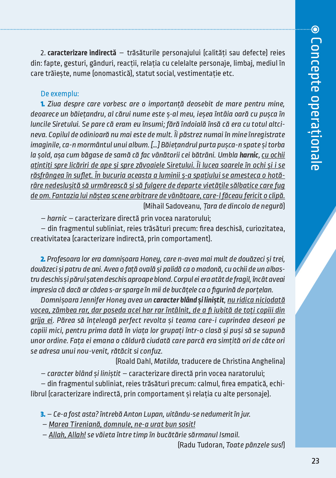 Literatura pentru gimnaziu. Concepte operationale si exercitii. Clasa a VIII-a | Irina-Roxana Georgescu, Delia-Monica Georgescu, Raluca-Diana Raducanu, Adriana Dudas-Vasile, Adriana Chioaru, Amalia Gabriela Serbu - 3 | YEO