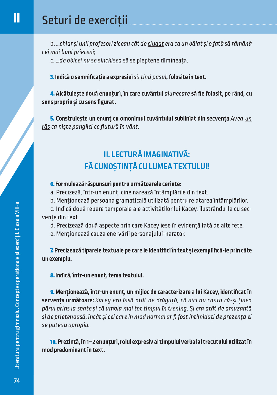 Literatura pentru gimnaziu. Concepte operationale si exercitii. Clasa a VIII-a | Irina-Roxana Georgescu, Delia-Monica Georgescu, Raluca-Diana Raducanu, Adriana Dudas-Vasile, Adriana Chioaru, Amalia Gabriela Serbu - 8 | YEO