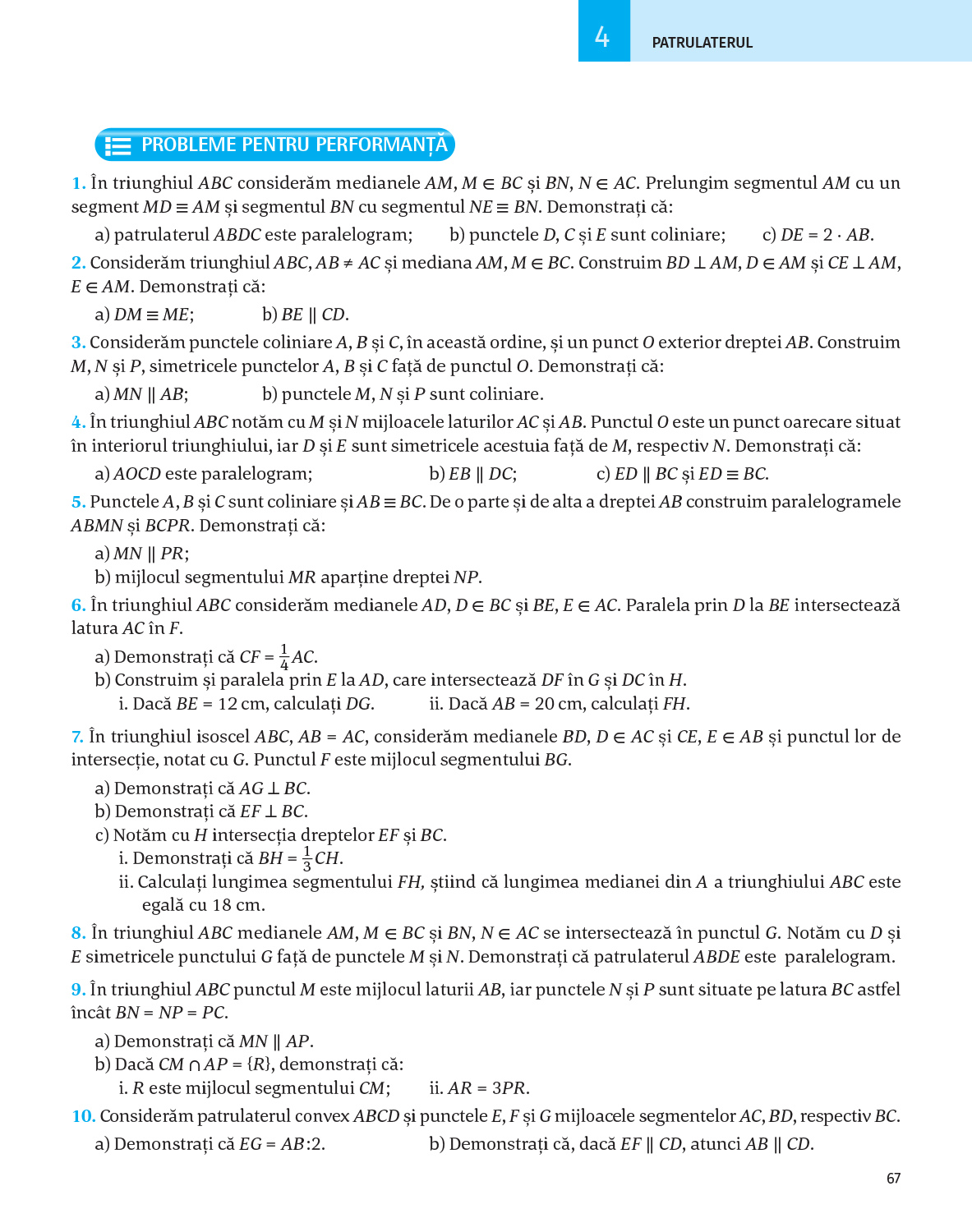 Matematica pas cu pas. Exercitii si probleme pentru clasa a VII-a, editia a II-a revizuita si adaugita | Radu Gologan, Camelia Elena Neta, Ciprian Constantin Neta, Gabriel Vrinceanu - 6 | YEO