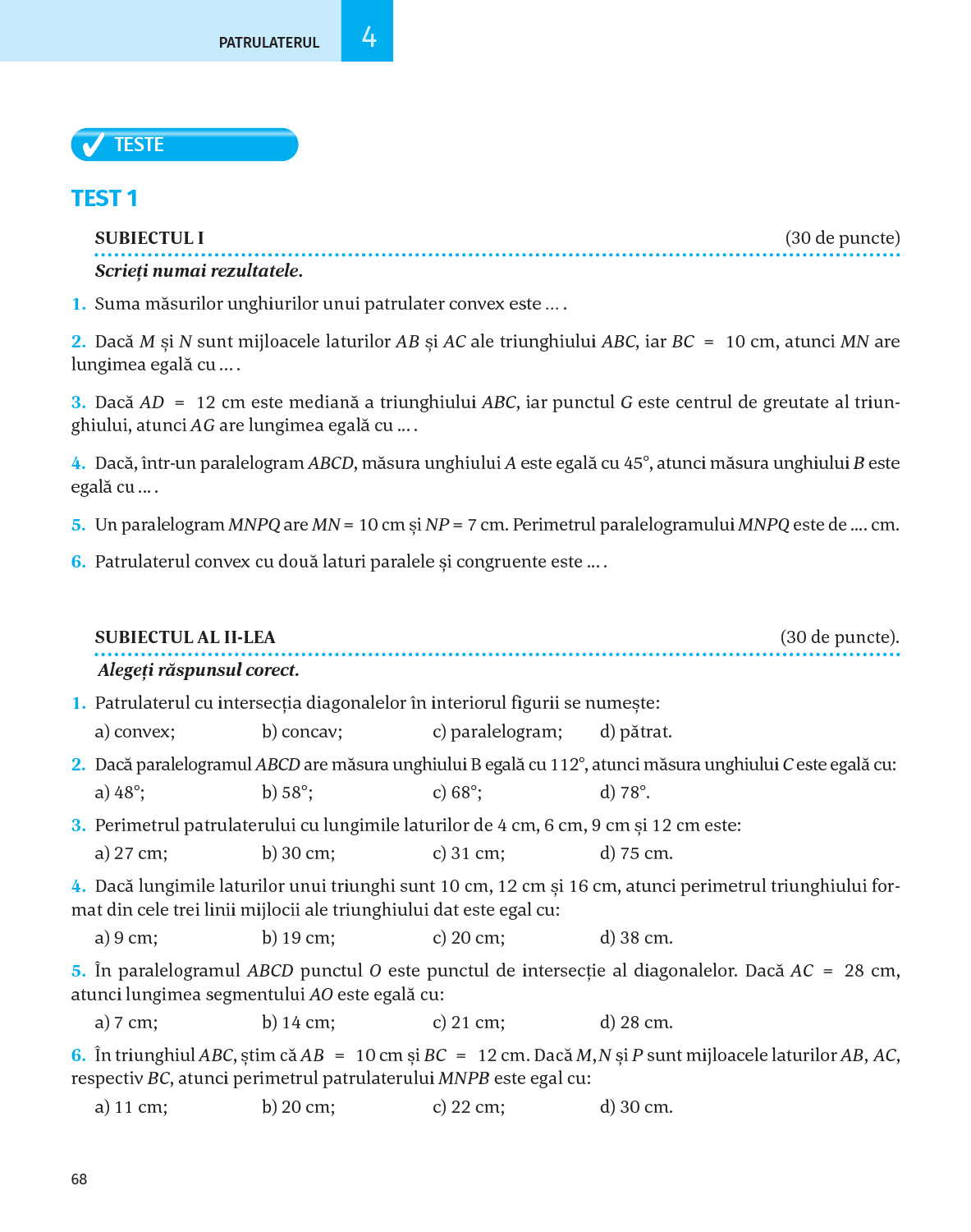 Matematica pas cu pas. Exercitii si probleme pentru clasa a VII-a, editia a II-a revizuita si adaugita | Radu Gologan, Camelia Elena Neta, Ciprian Constantin Neta, Gabriel Vrinceanu - 7 | YEO