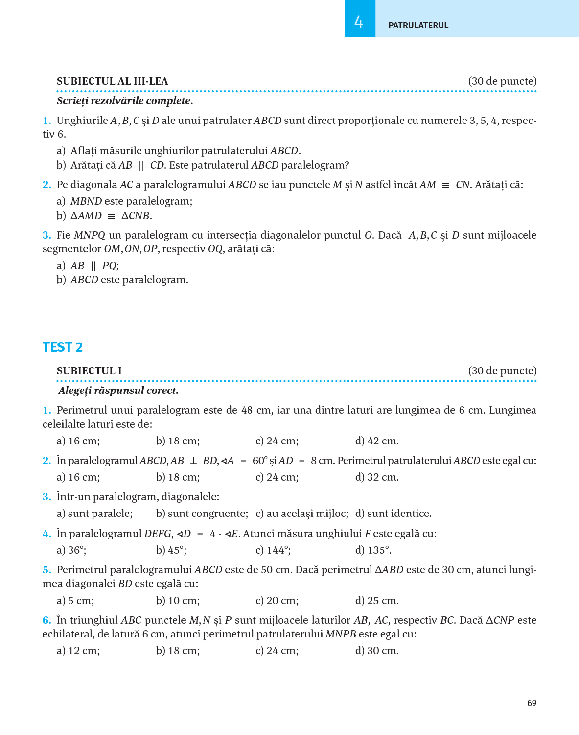 Matematica pas cu pas. Exercitii si probleme pentru clasa a VII-a, editia a II-a revizuita si adaugita | Radu Gologan, Camelia Elena Neta, Ciprian Constantin Neta, Gabriel Vrinceanu - 8 | YEO