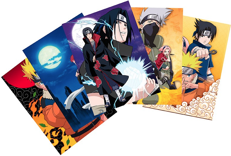 Set 5 Carti postale - Naruto | AbyStyle