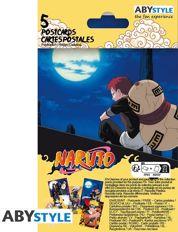 Carte postala - Naruto - Mai multe modele - Pret pe bucata | AbyStyle - 6 | YEO