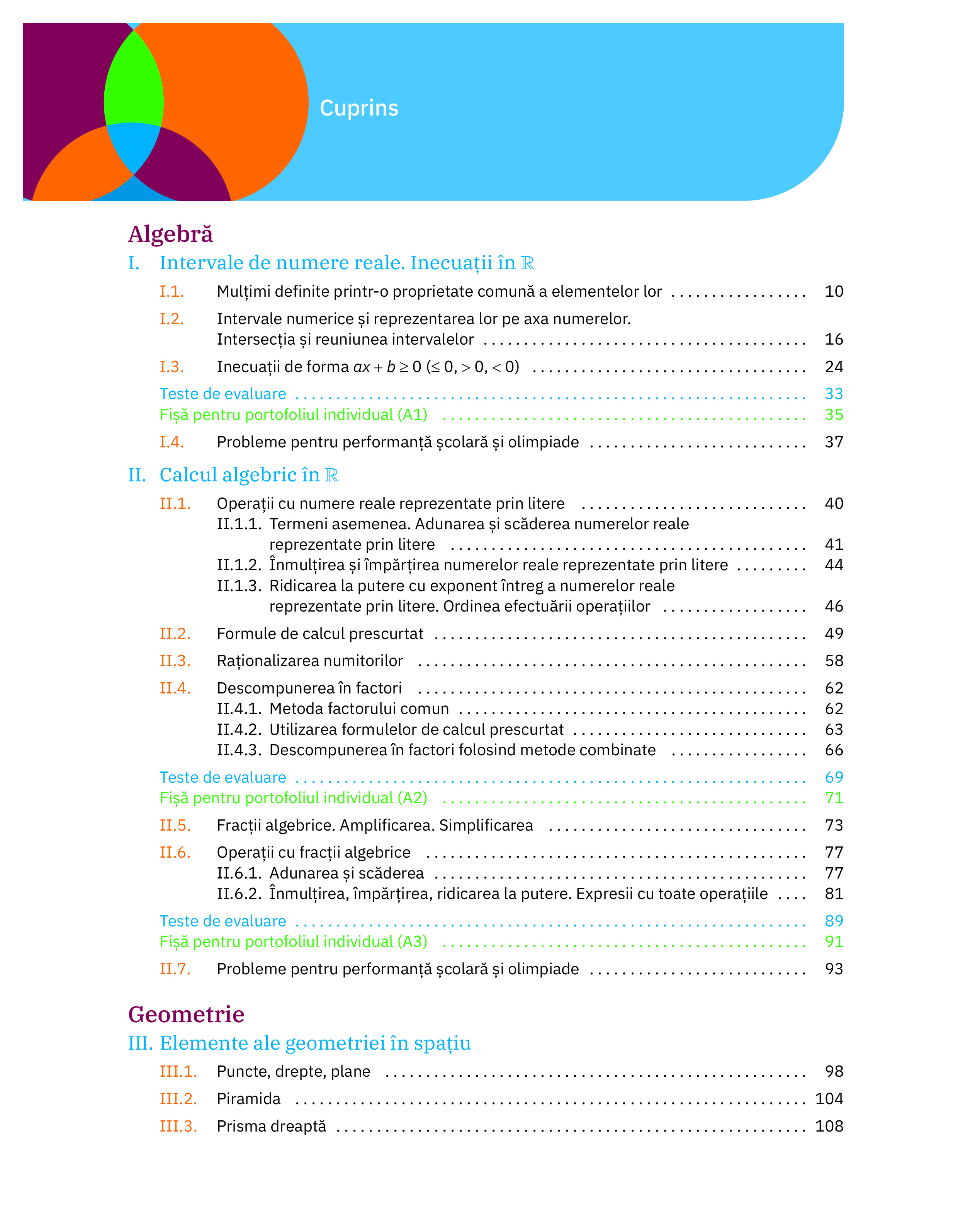 Matematica - Clasa a VIII-a, Partea 1 | Marius Perianu, Mircea Fianu, Dana Heuberger - 2 | YEO