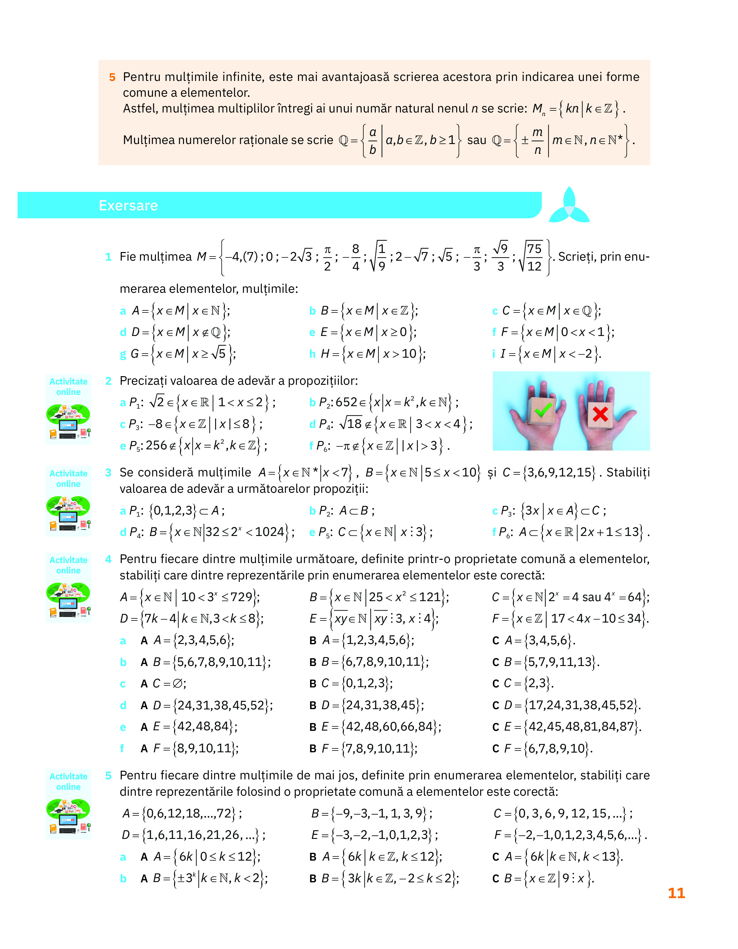 Matematica - Clasa a VIII-a, Partea 1 | Marius Perianu, Mircea Fianu, Dana Heuberger - 7 | YEO