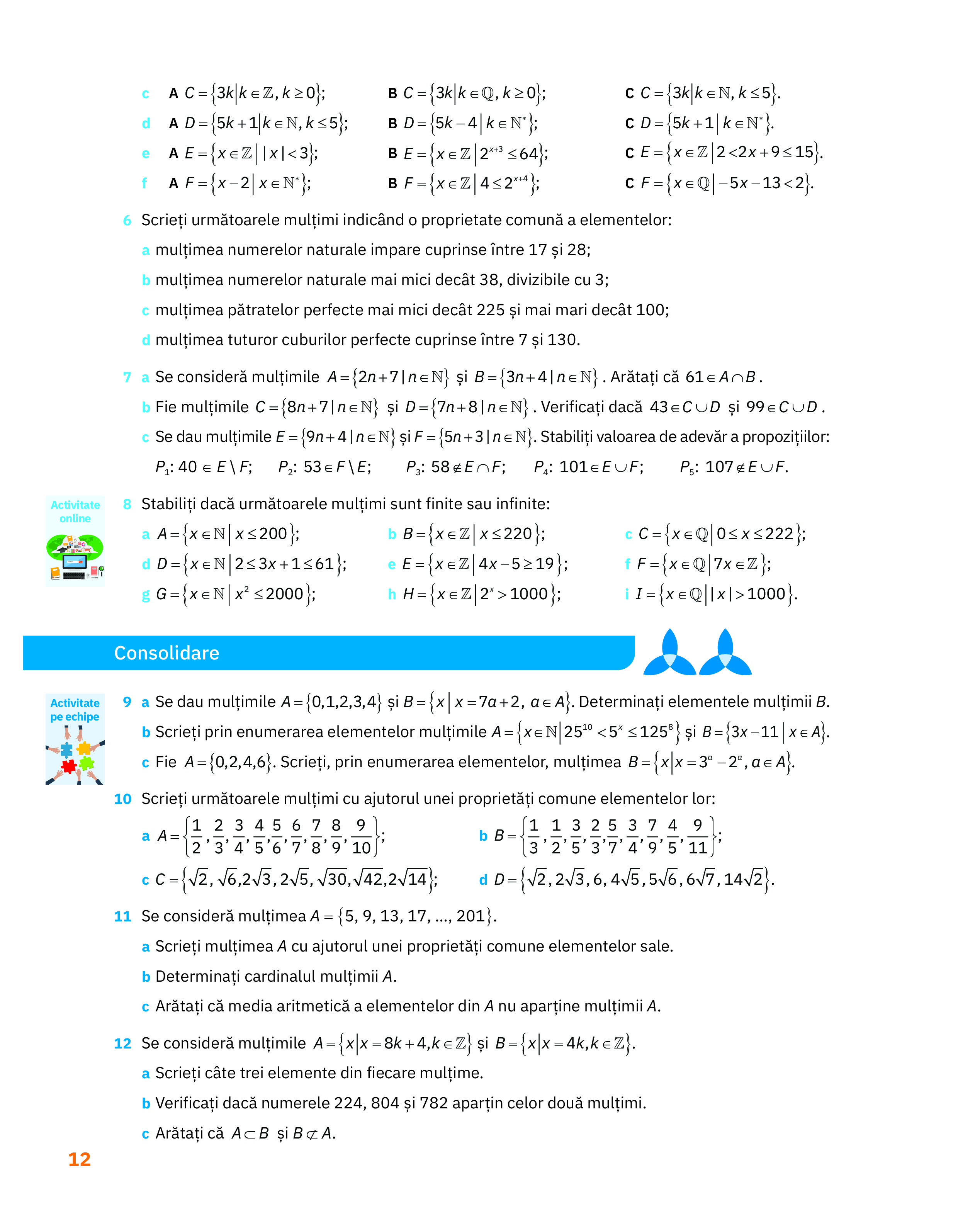 Matematica - Clasa a VIII-a, Partea 1 | Marius Perianu, Mircea Fianu, Dana Heuberger - 8 | YEO