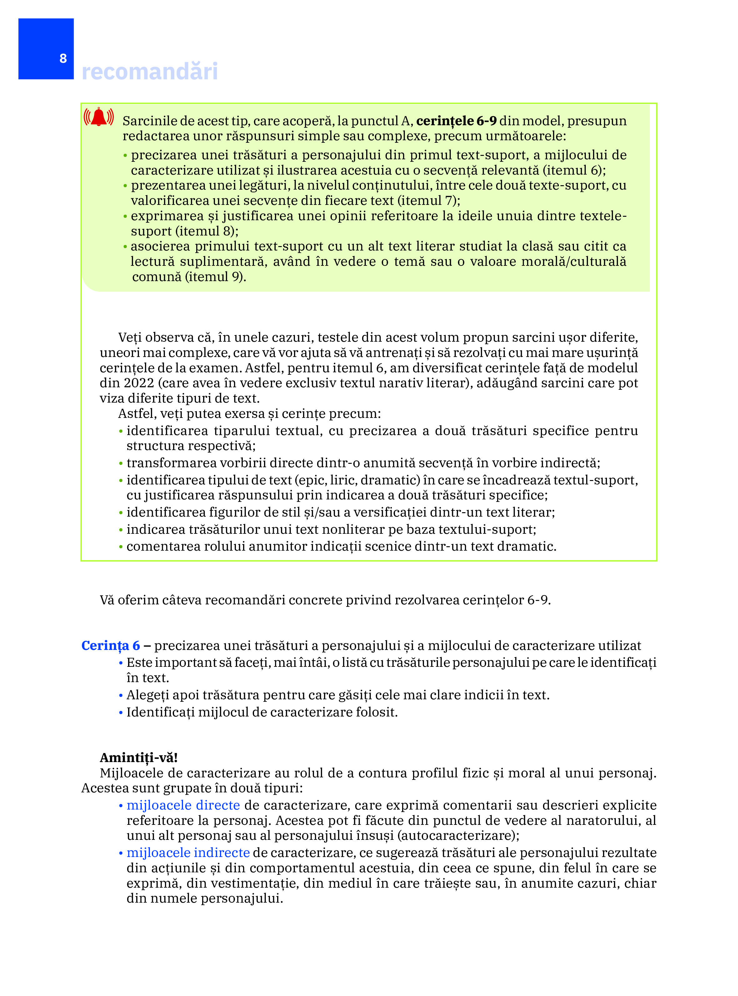 Teste pentru succes - Limba si literatura romana, Evaluarea nationala 2025 - Clasa a VIII-a | Laura-Maria Ierulescu, Florentina Samihaian, Sofia Dobra, Monica Halaszi, Anca Davidoiu-Roman, Horia Corches - 4 | YEO