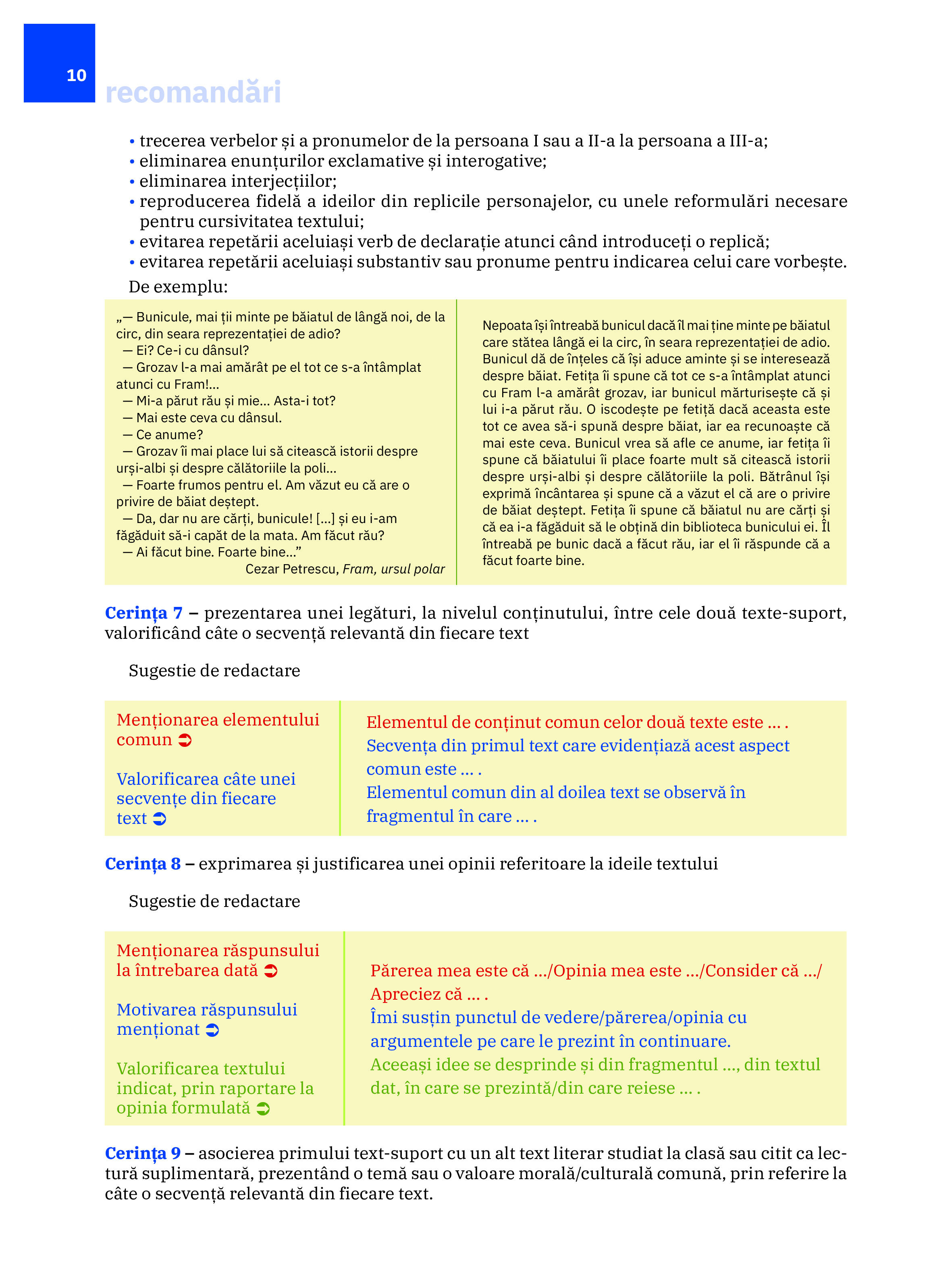 Teste pentru succes - Limba si literatura romana, Evaluarea nationala 2025 - Clasa a VIII-a | Laura-Maria Ierulescu, Florentina Samihaian, Sofia Dobra, Monica Halaszi, Anca Davidoiu-Roman, Horia Corches - 6 | YEO