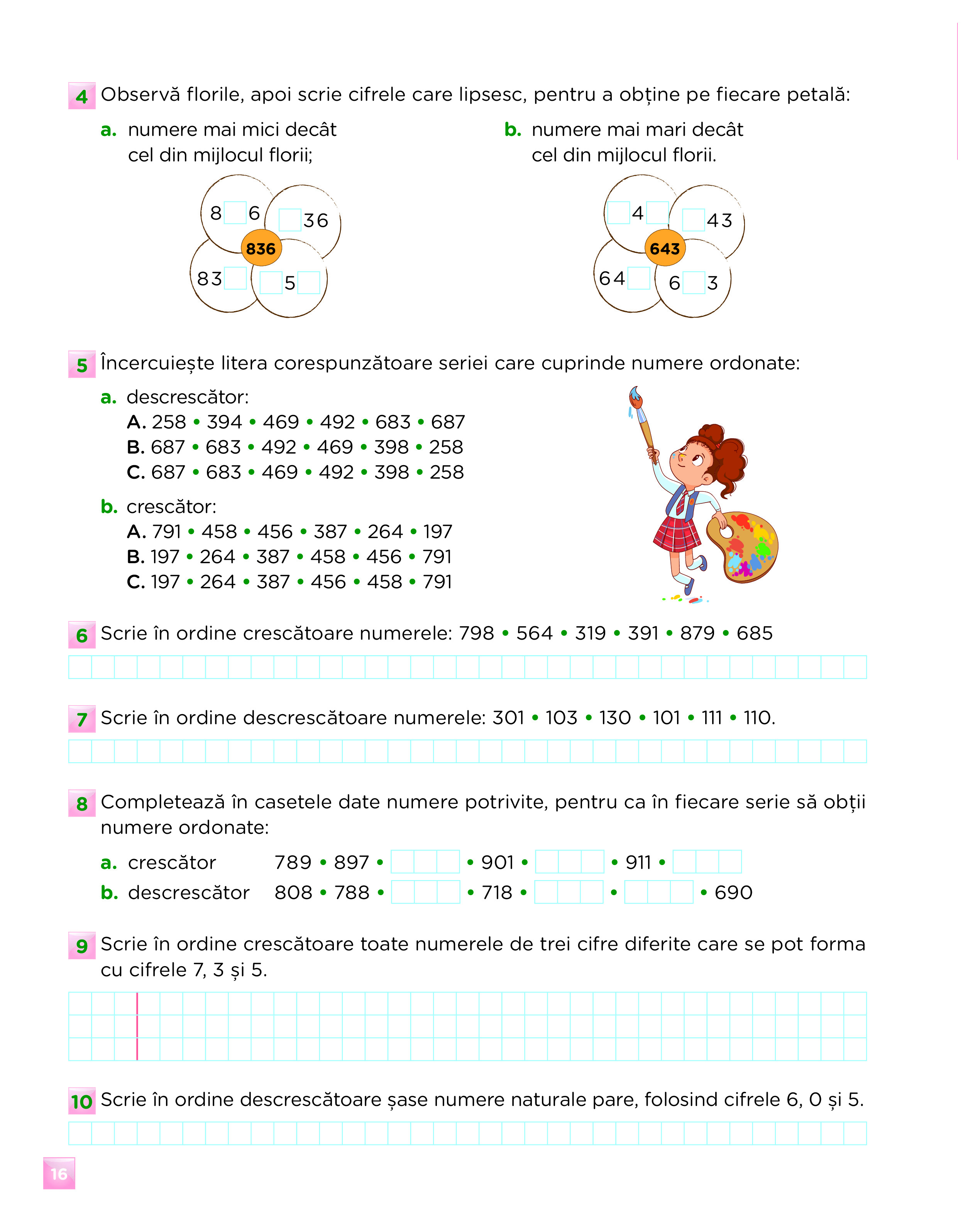 Matematica si explorarea mediului - Caiet elevului, Clasa a II-a | Mariana Mogos - 9 | YEO