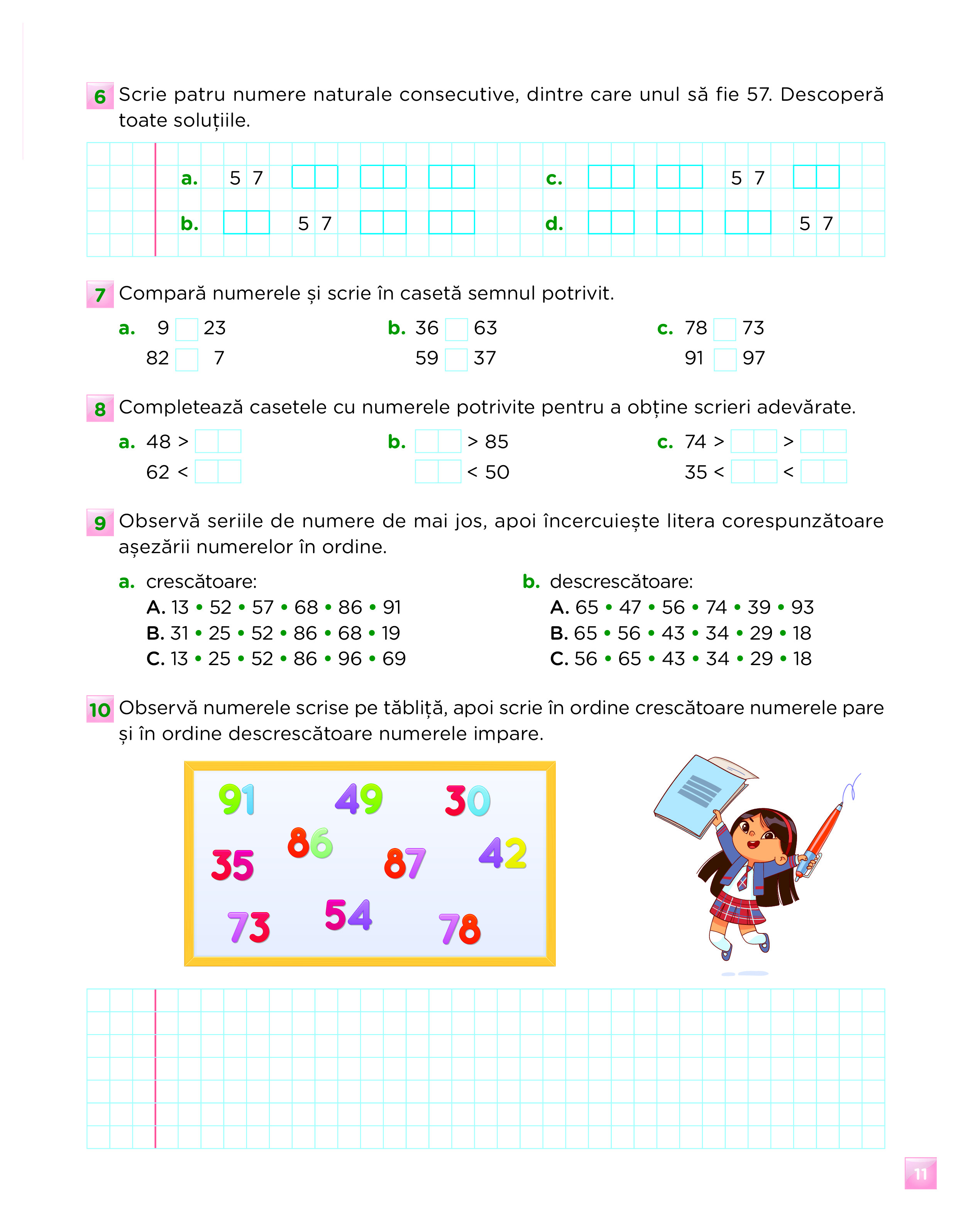 Matematica si explorarea mediului - Caiet elevului, Clasa a II-a | Mariana Mogos - 4 | YEO