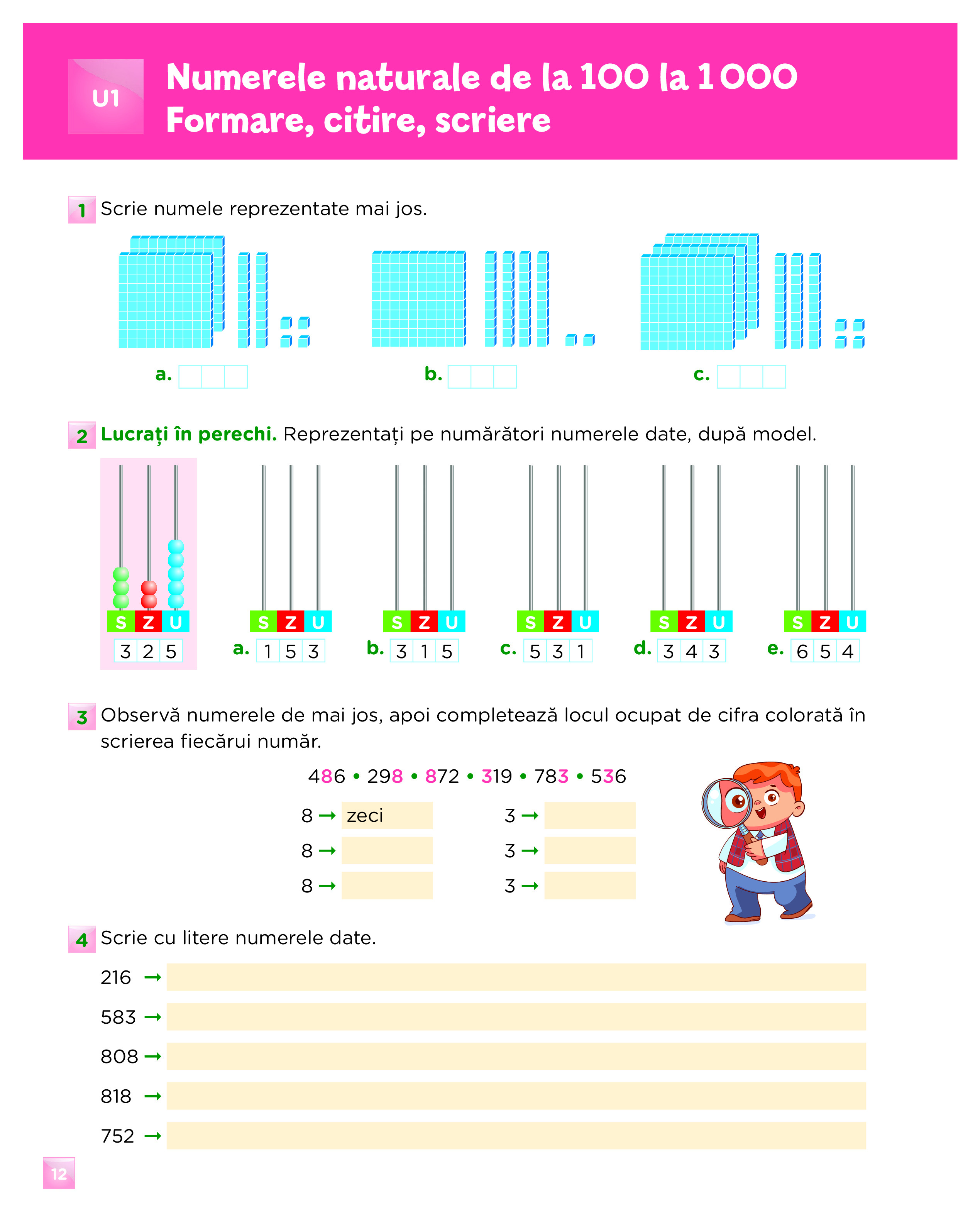 Matematica si explorarea mediului - Caiet elevului, Clasa a II-a | Mariana Mogos - 5 | YEO