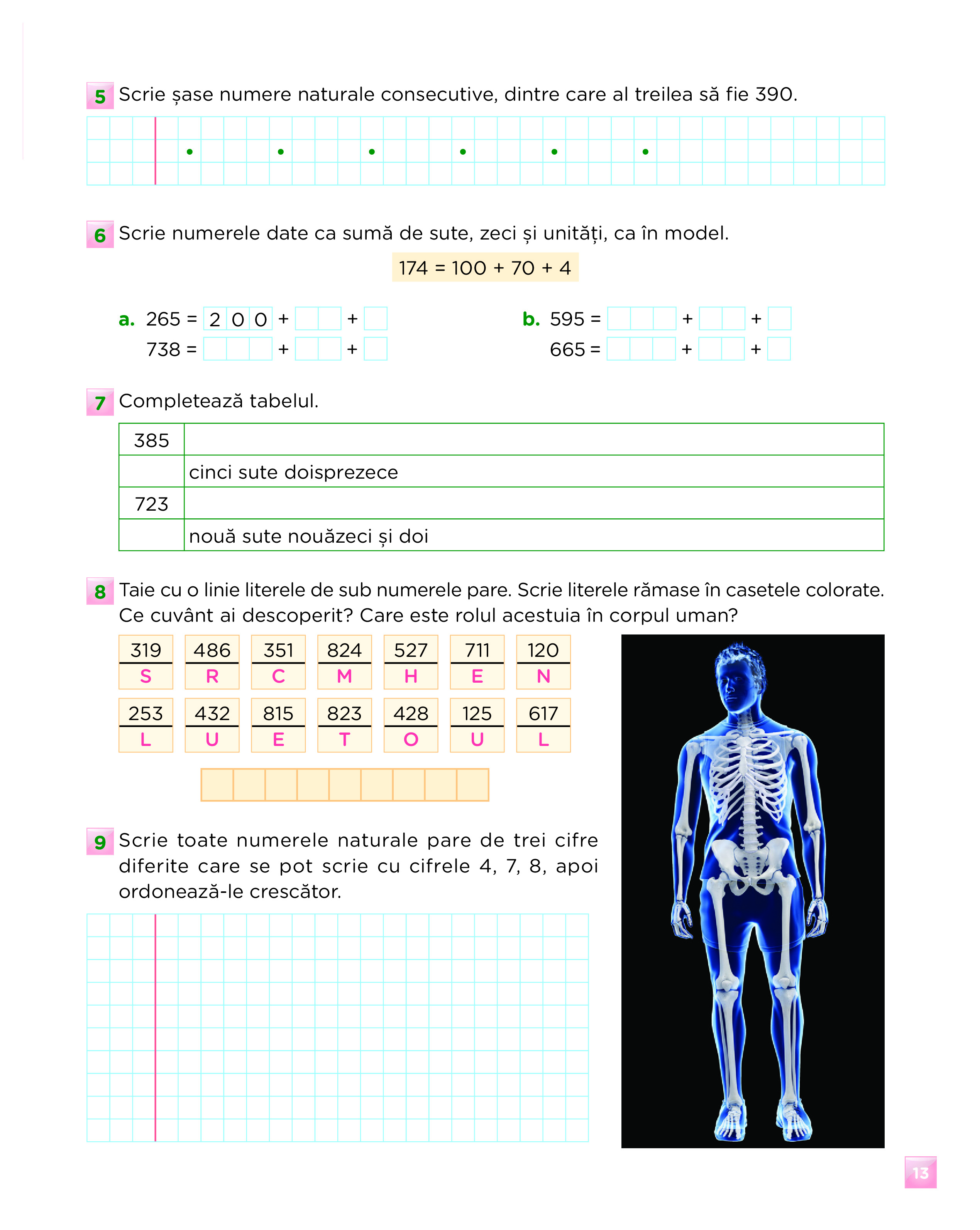 Matematica si explorarea mediului - Caiet elevului, Clasa a II-a | Mariana Mogos - 6 | YEO