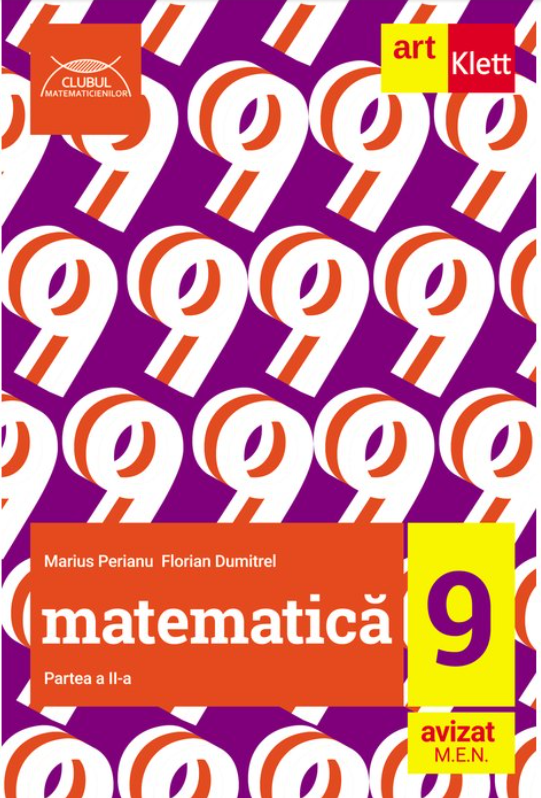 Matematica - Clasa a IX-a, Partea a II-a | Marius Perianu, lorian Dumitrel