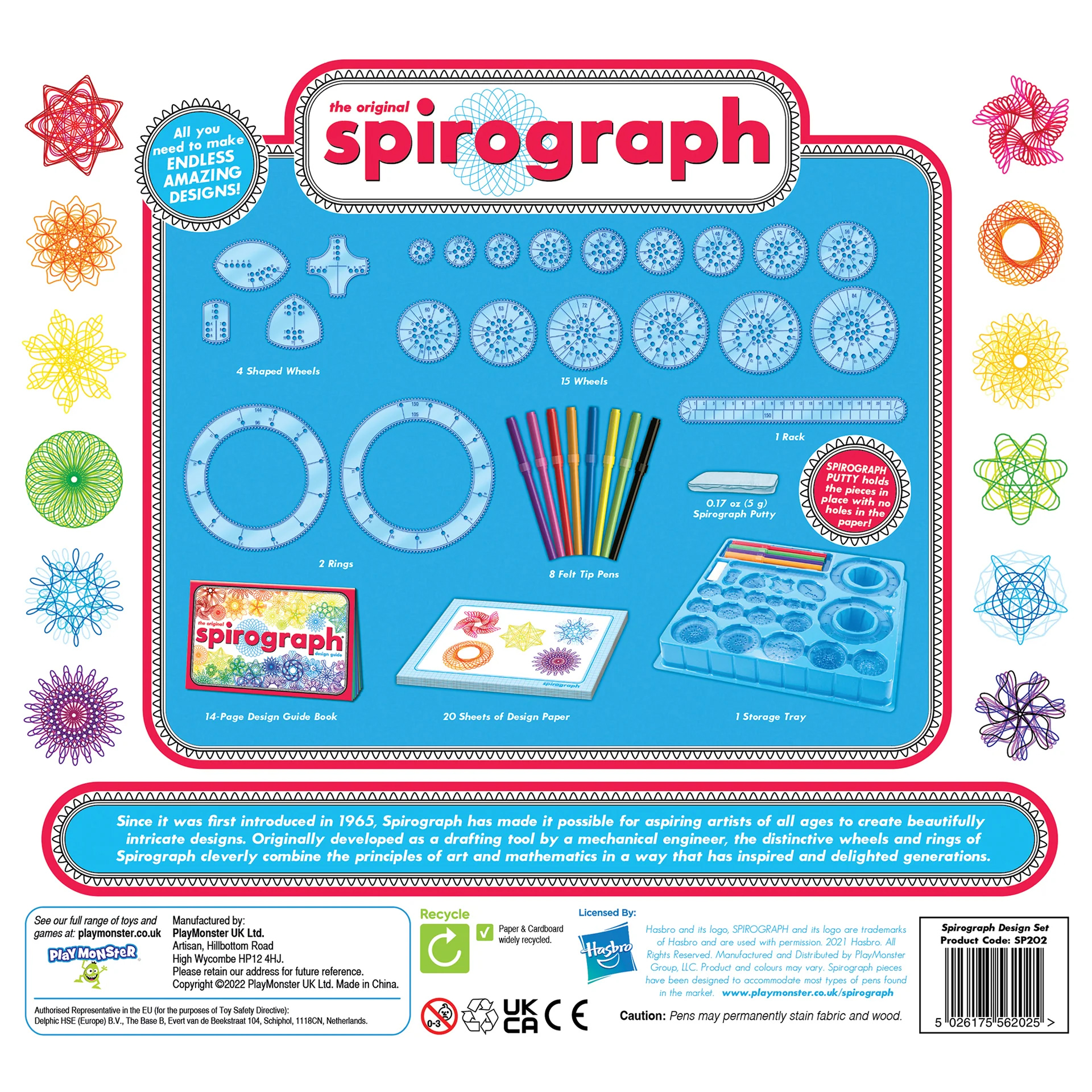 Set creativ - Spirograph cu Marker | Hasbro