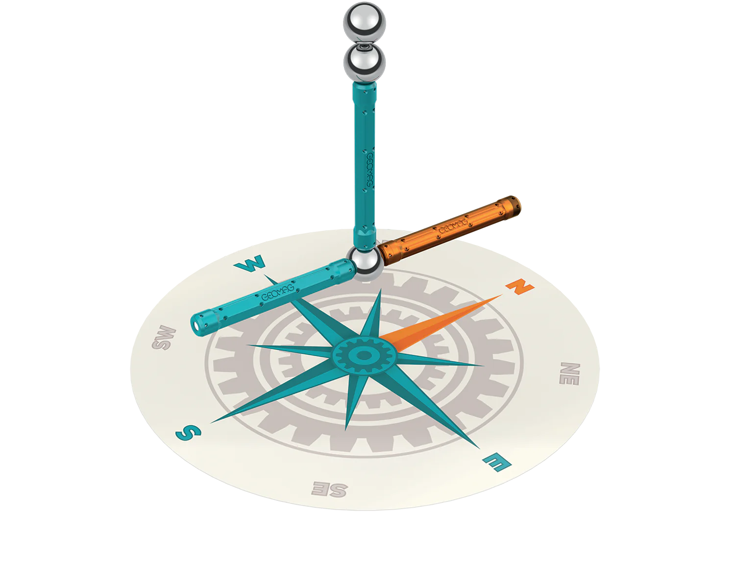 Set de constructie - Mechanics Motion - Magnetic Compass | Geomag