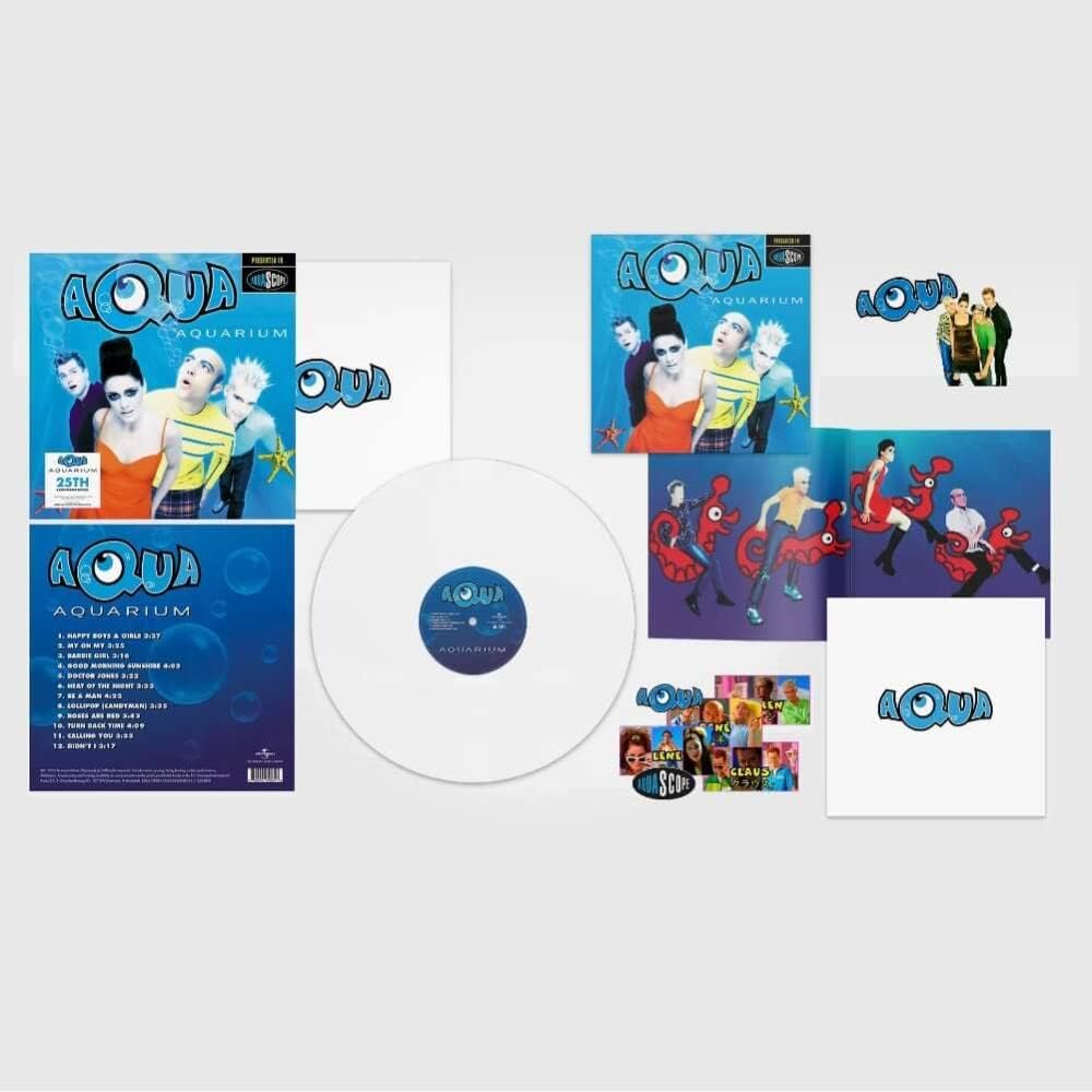 Aquarium (White Vinyl, 25th Anniversary Edition) | Aqua