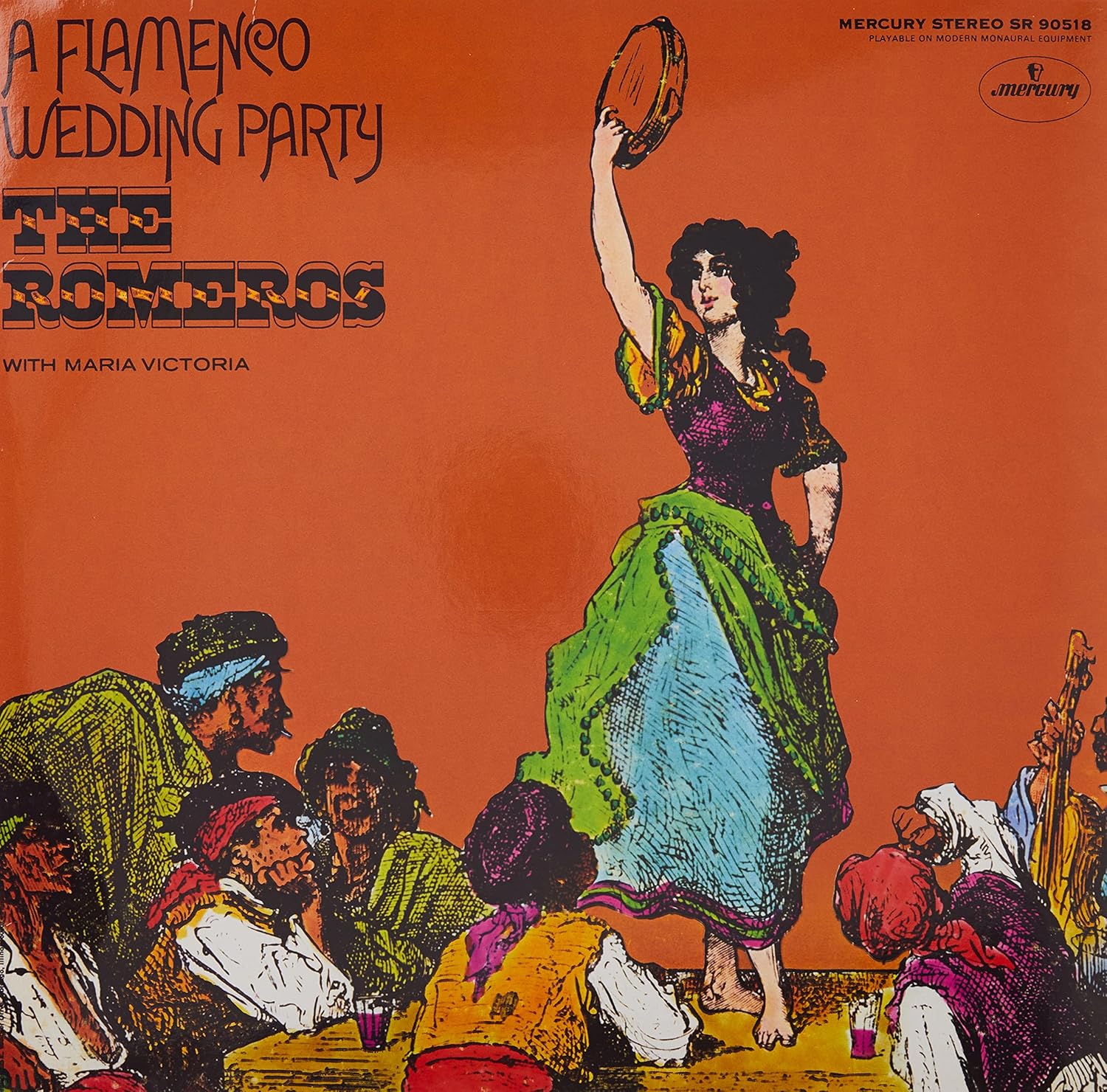 A Flamenco Wedding Party - Vinyl | The Romeros, Maria Victoria - 4 | YEO