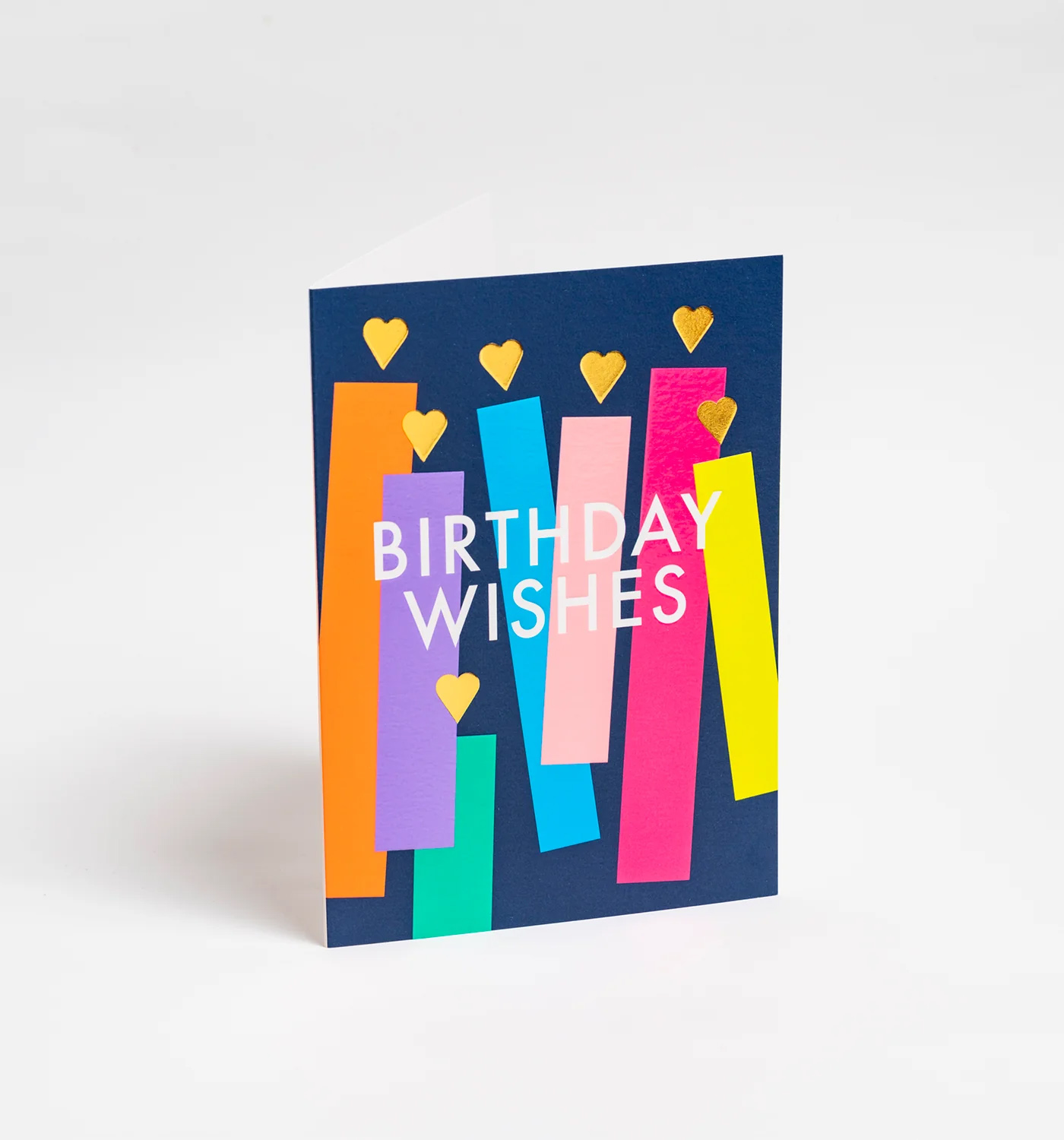 Felicitare - Postco - Rainbow Candle Birthday Wishes - Card | Lagom Design - 1 | YEO