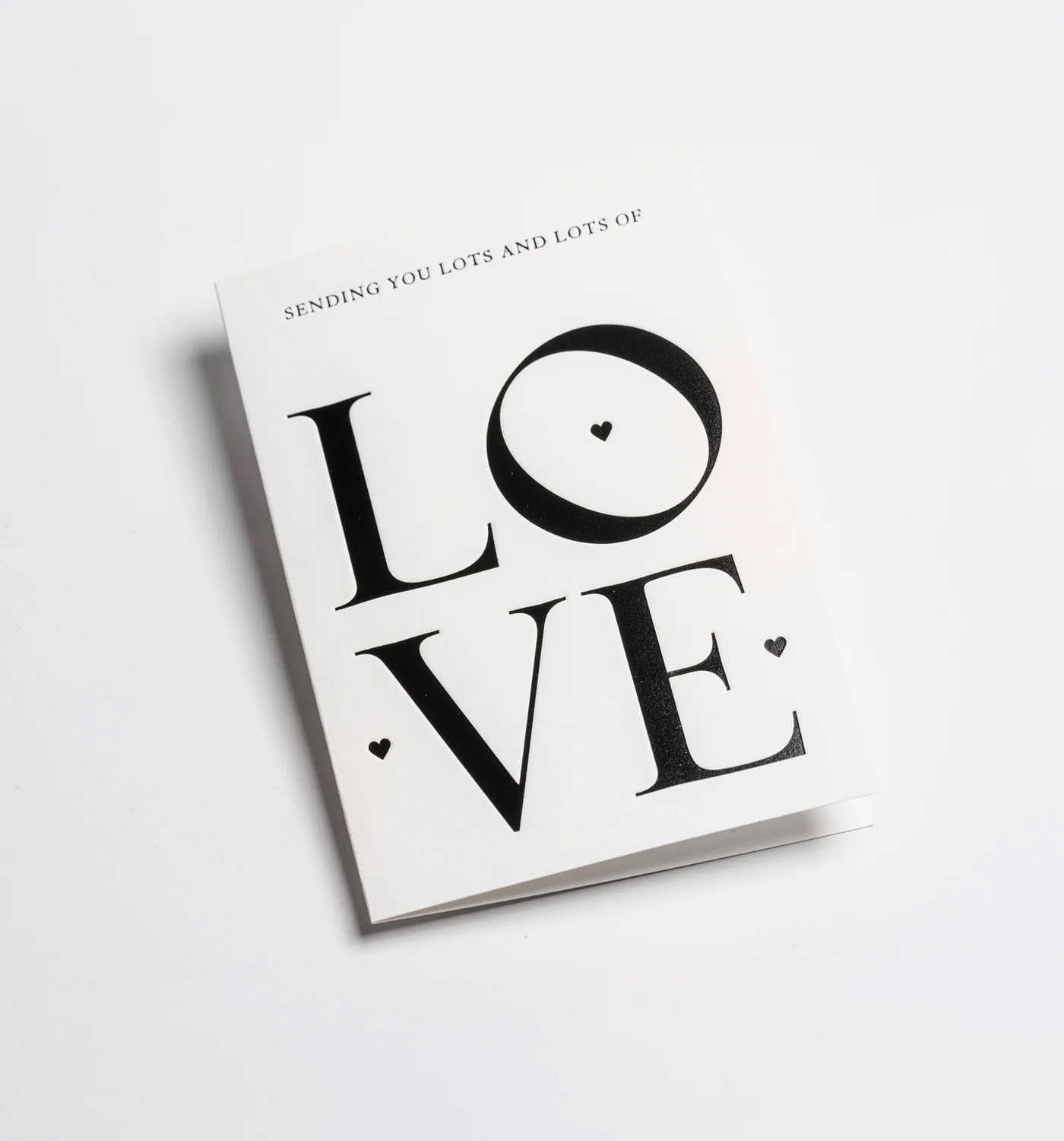 Felicitare - Postco - Sending You Lots and Lots of LOVE - Greeting Card | Lagom Design