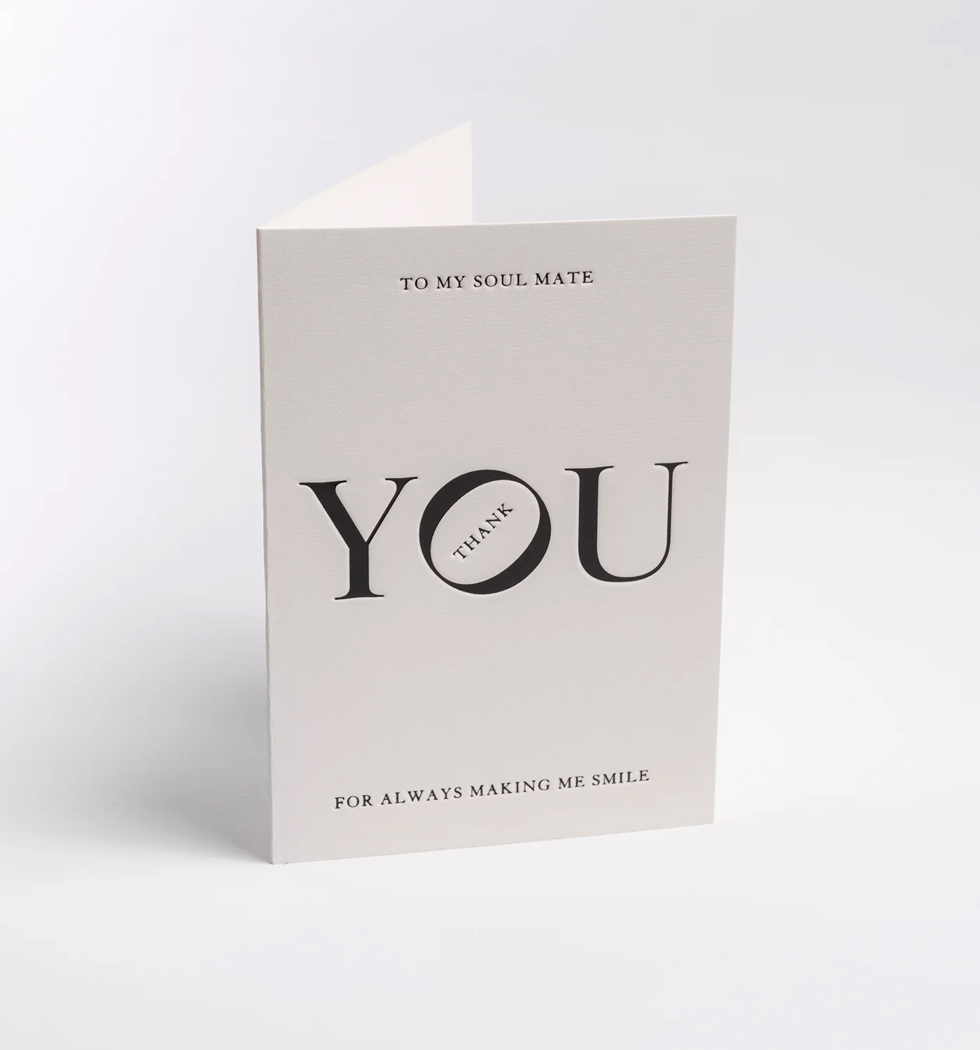 Felicitare - Postco - To My Soul Mate, Thank You - Greeting Card | Lagom Design - 1 | YEO